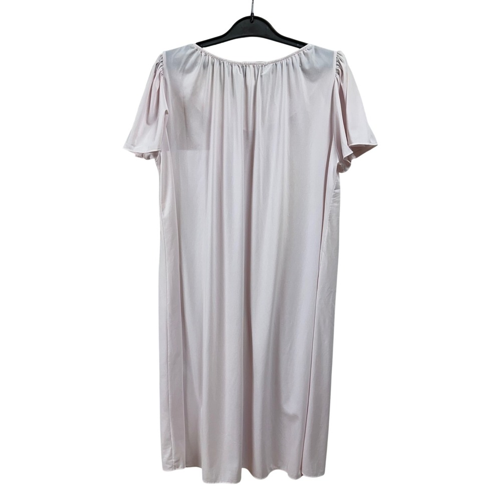 Miss Elaine Womens Long Nightgown Nap Dress Size M cottagecore Night Dress - Picture 4 of 5